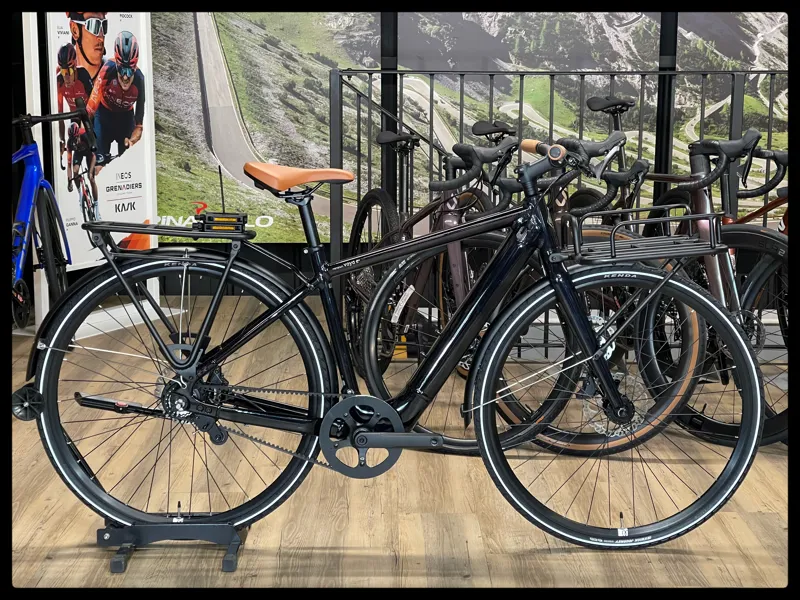 Voya E+2 25km/h Small Ink front and rear racks 2022